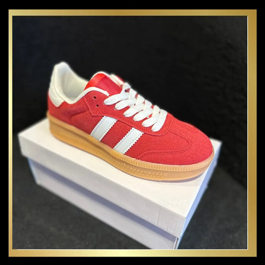 Red Trainers The Style Closet