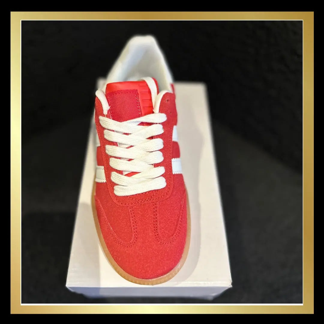 Red Trainers The Style Closet