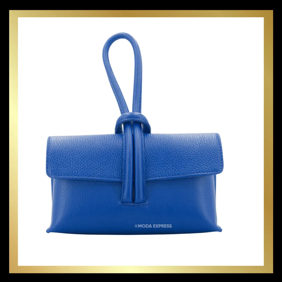 Leather Loop Handle Bag The Style Closet