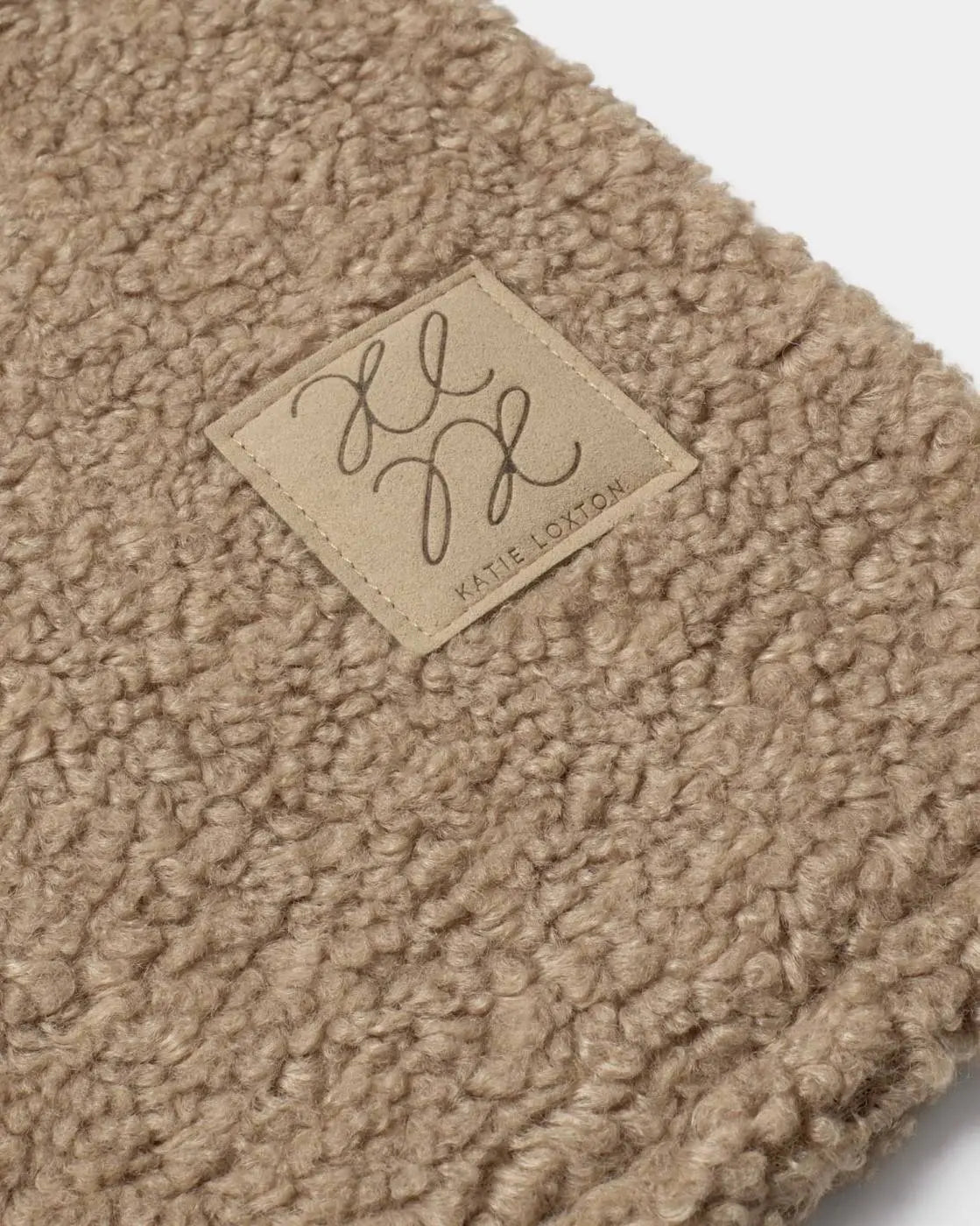 BORG SCARF in CREAM or TAN The Style Closet