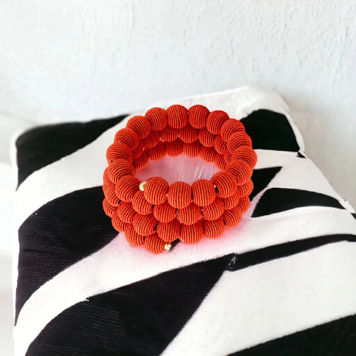 Woven Ball Bracelet The Style Closet