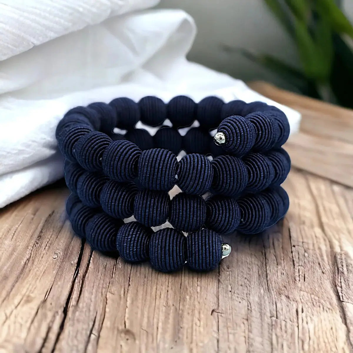 Woven Ball Bracelet The Style Closet