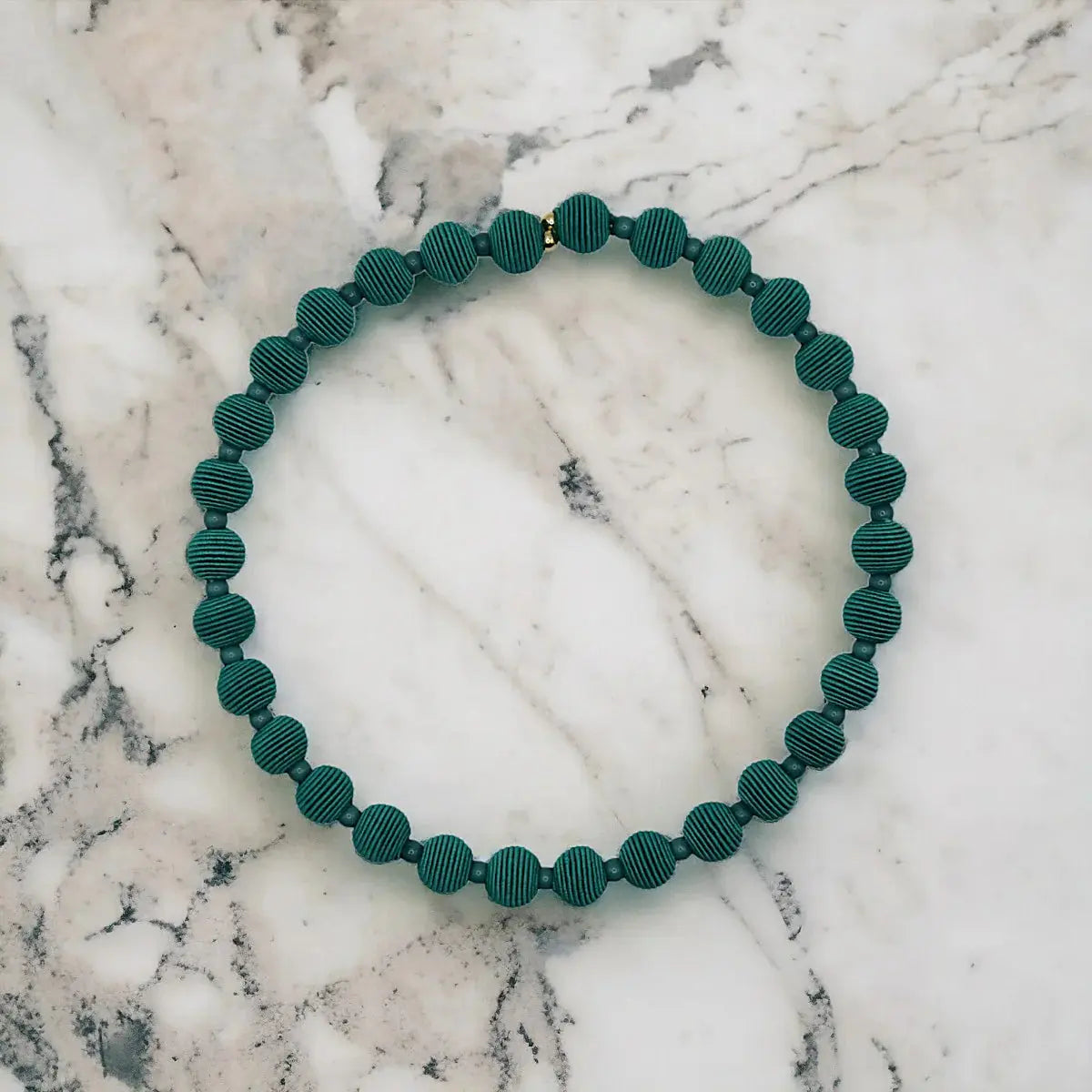 Woven Ball Necklace The Style Closet