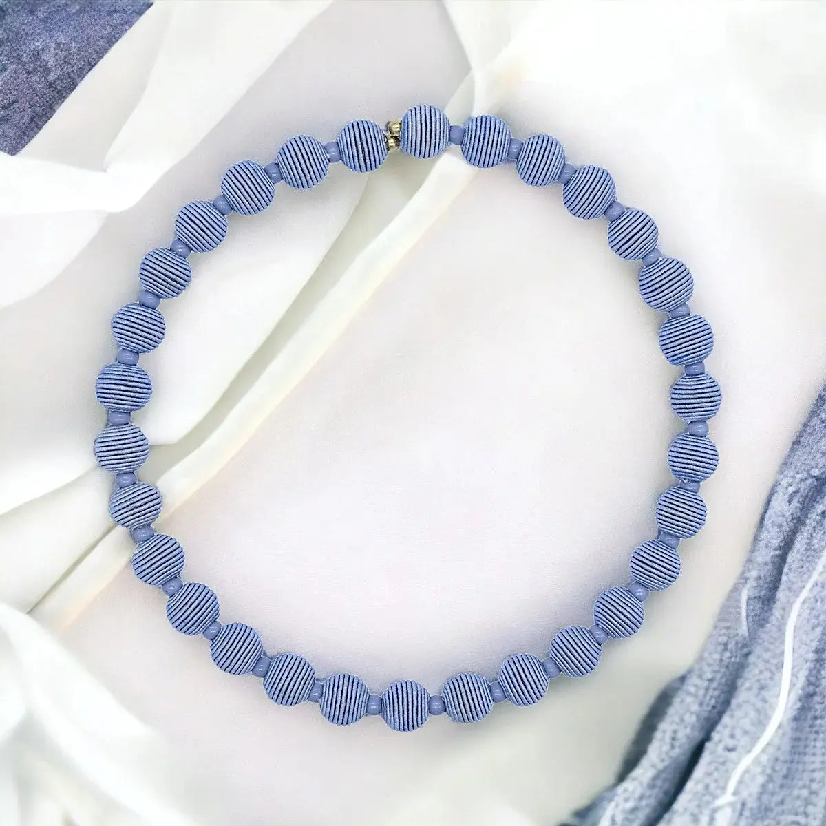 Woven Ball Necklace The Style Closet