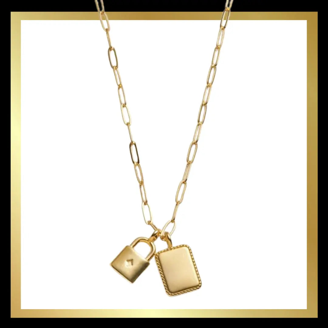 'Inner Strength' Waterproof Gold Charm Necklace by Katie Loxton Katie Loxton