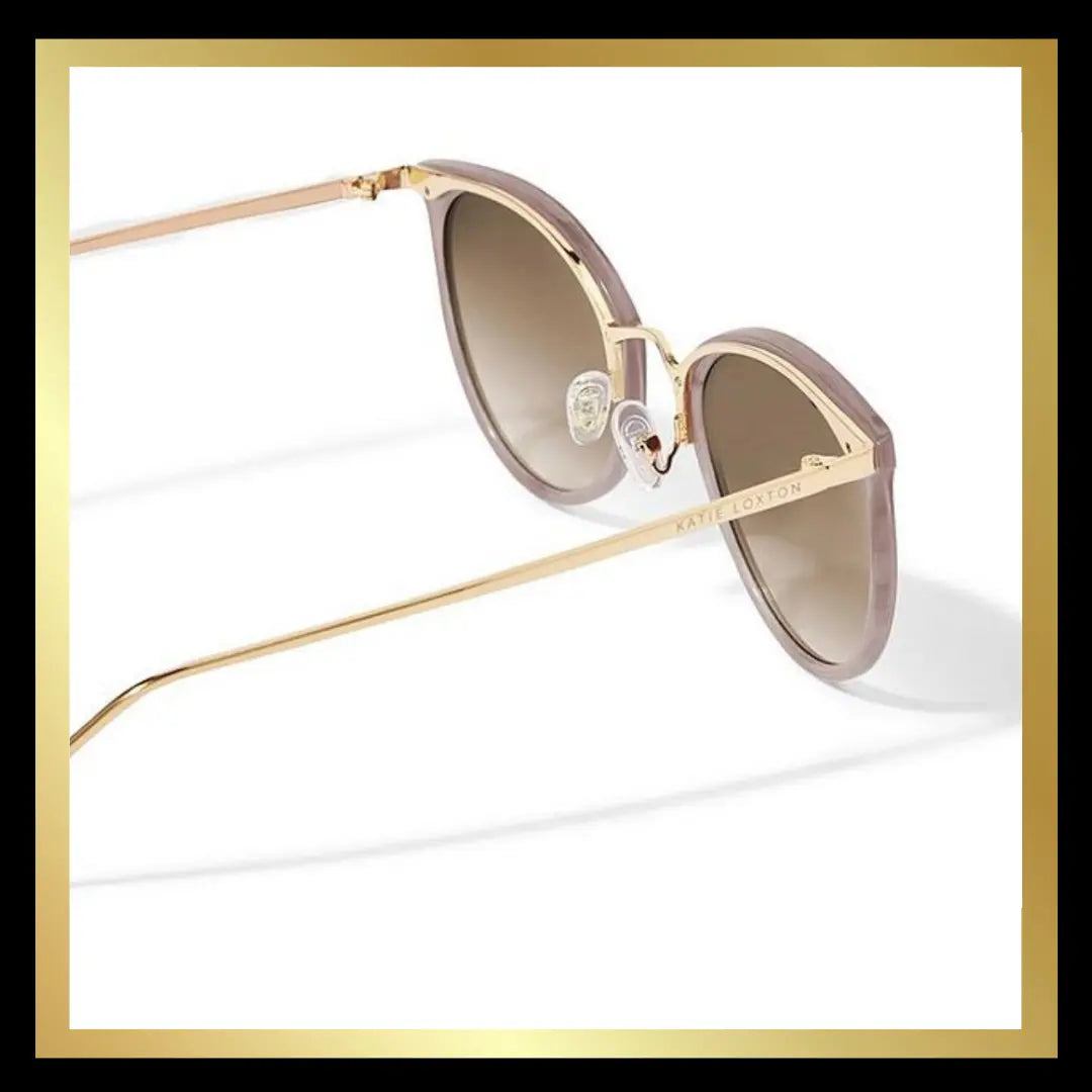 Santorini Sunglasses in Taupe Marble by Katie Loxton The Style Closet