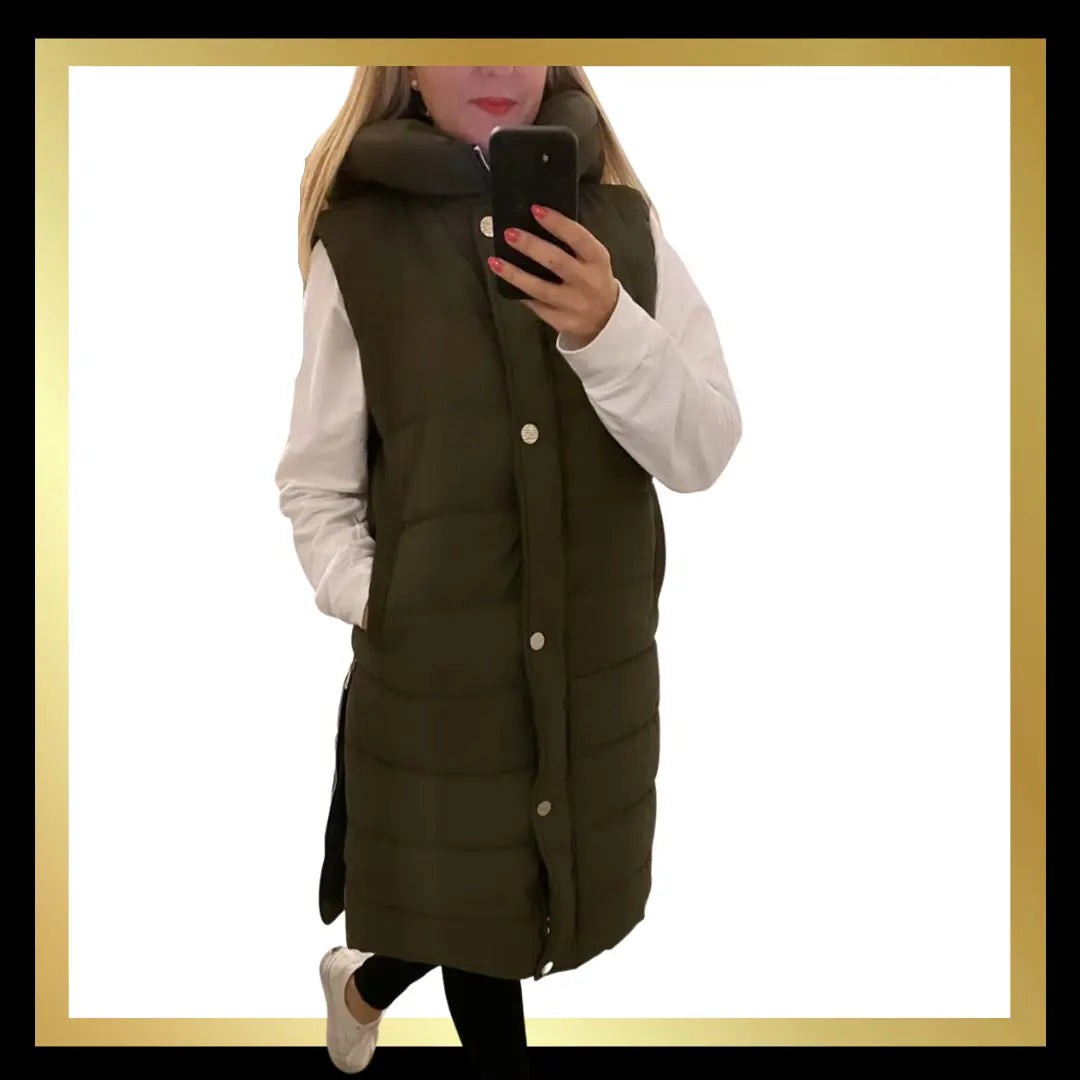 Luxury Longline Gilets The Style Closet
