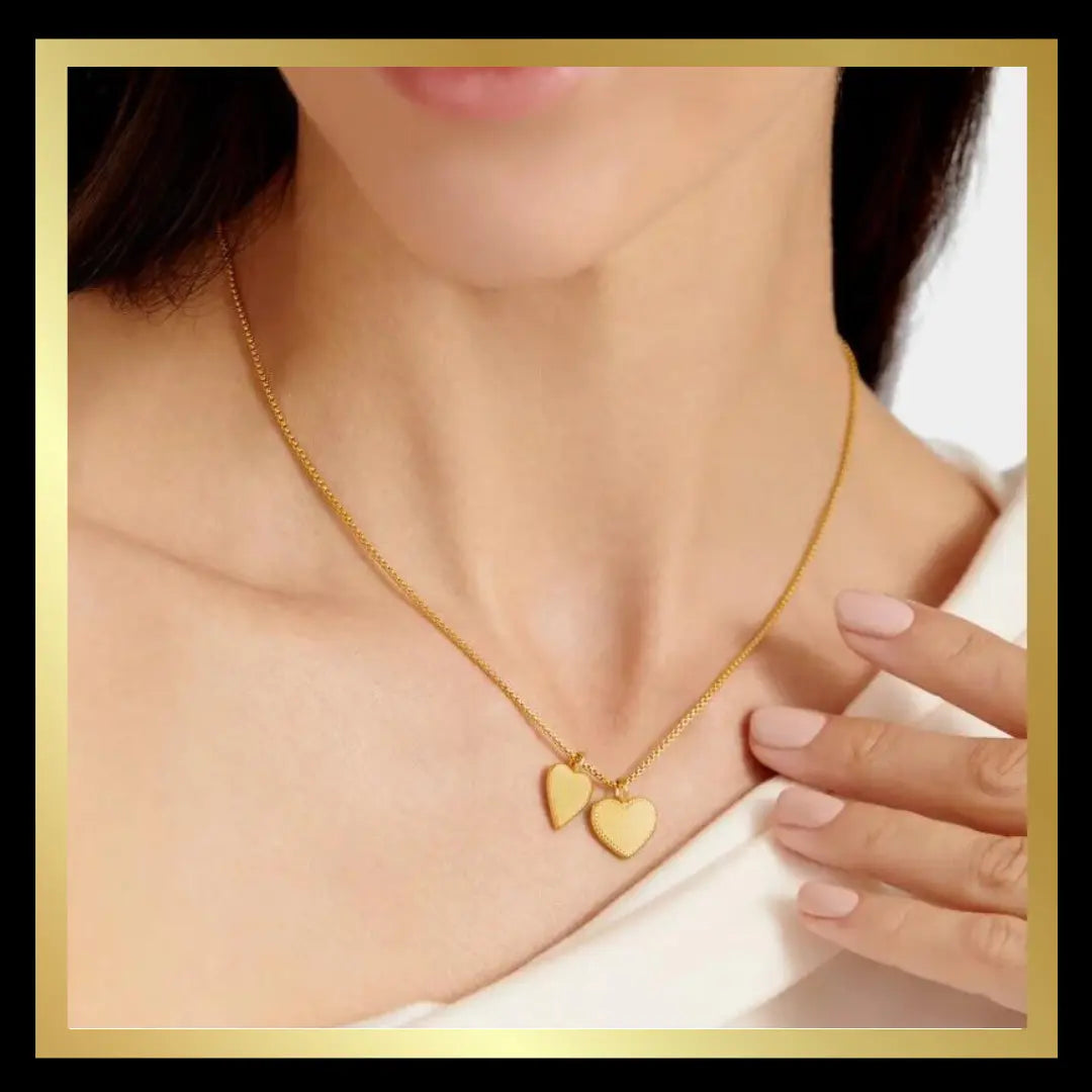 'Miss to Mrs' Waterproof Gold Charm Necklace by Katie Loxton Katie Loxton