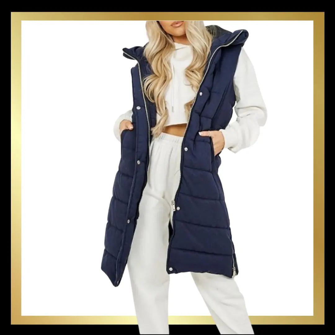Luxury Longline Gilets The Style Closet