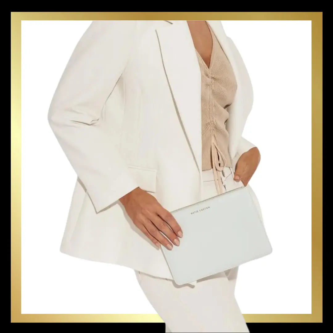 Pale Blue Baby Secret Message Pouch - 'Hello Baby Boy' by Katie Loxton Katie Loxton
