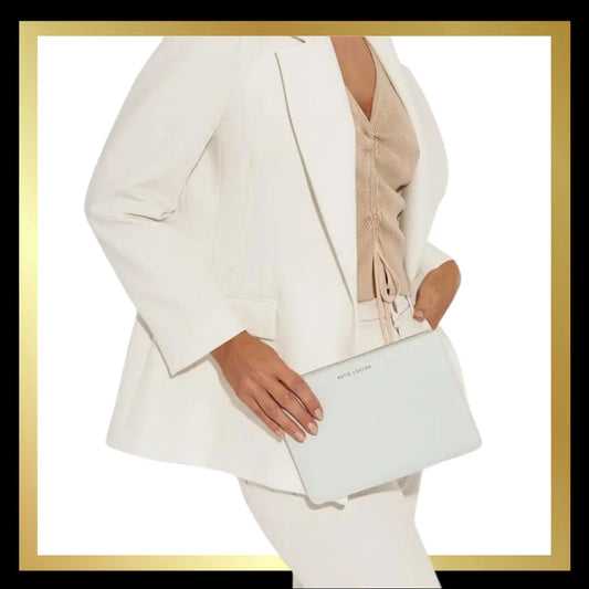 Pale Blue Baby Secret Message Pouch  - 'Hello Baby Boy' by Katie Loxton Katie Loxton