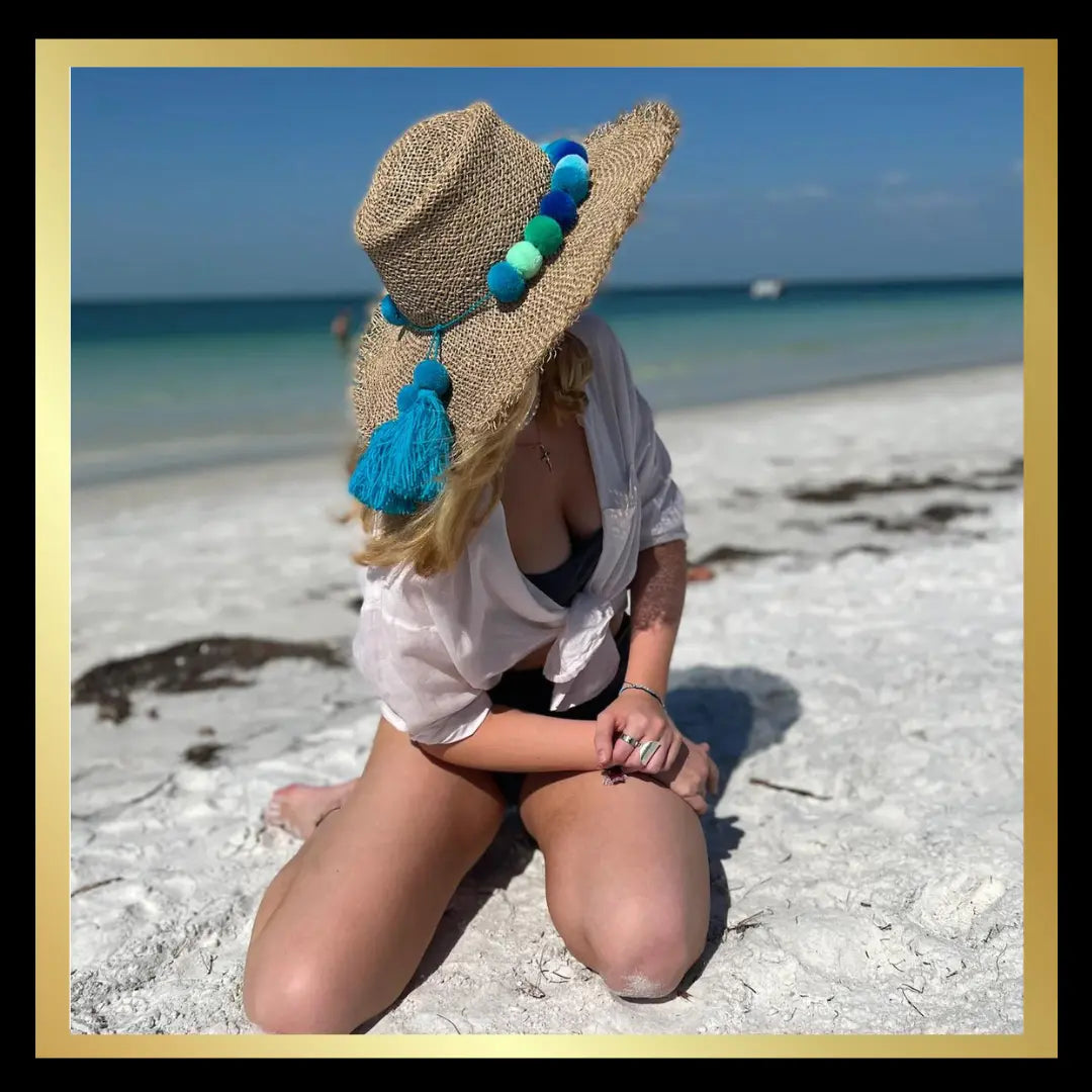 Straw Sun Hat The Style Closet