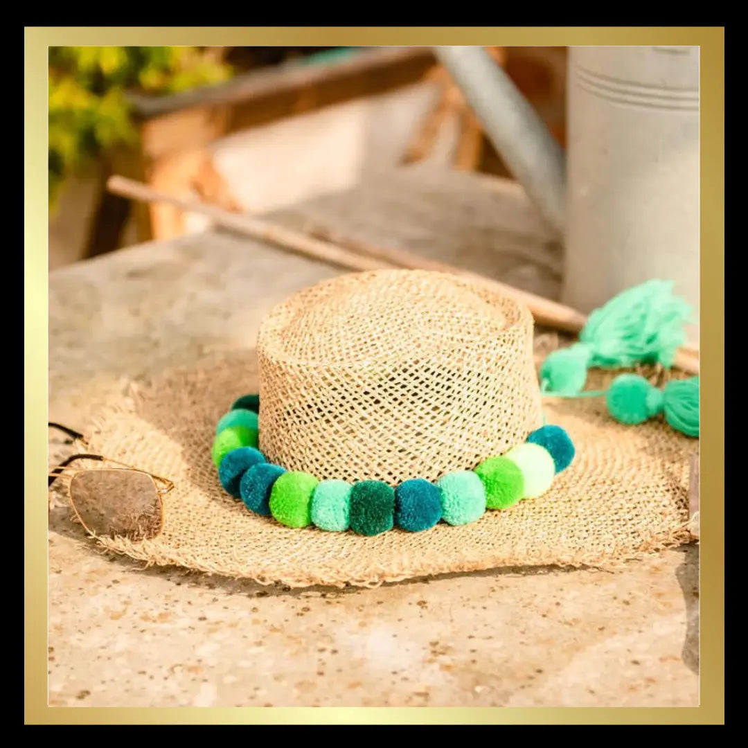 Straw Sun Hat The Style Closet