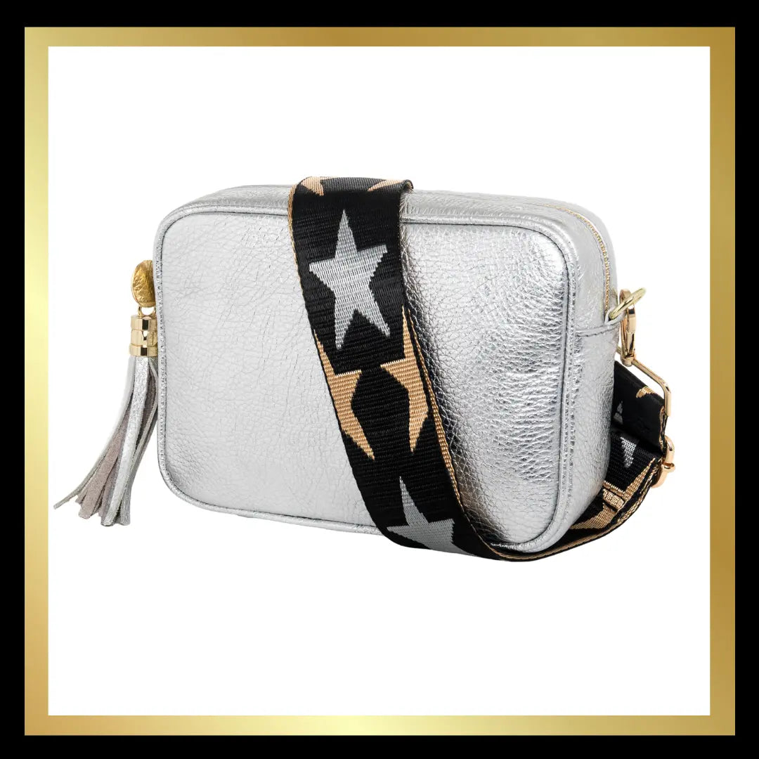 Camera Italian Leather Handbag - standard The Style Closet