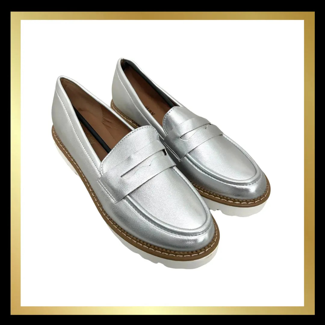 Silver Loafers The Style Closet