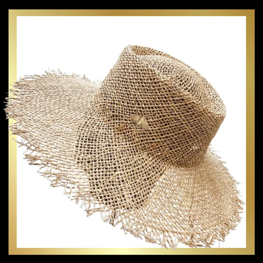 Straw Sun Hat The Style Closet