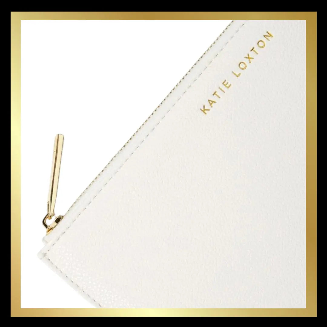 White Baby Secret Message Pouch - 'Hello Little One' by Katie Loxton Katie Loxton