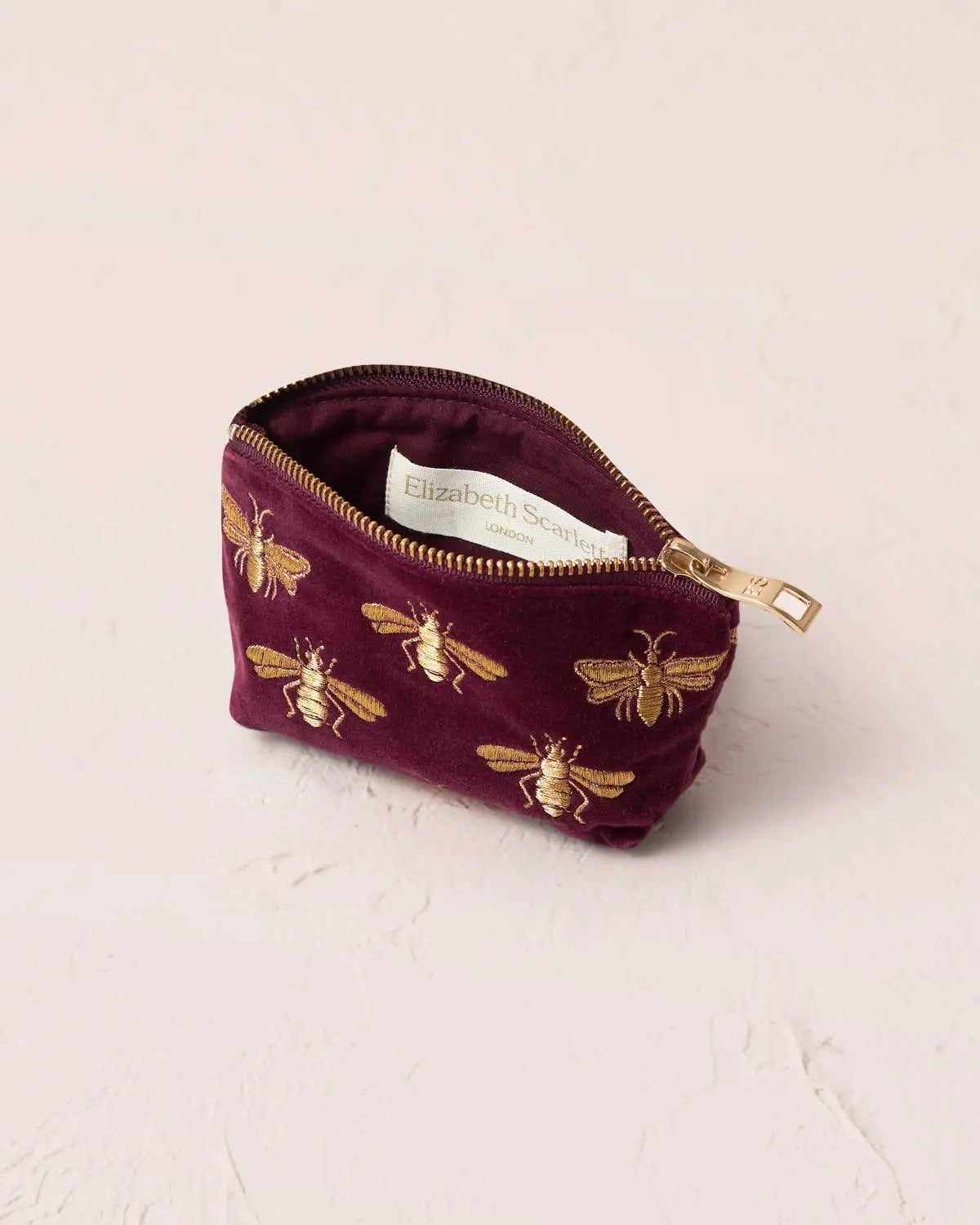 Honey Bee Coin Purse: Velvet The Style Closet