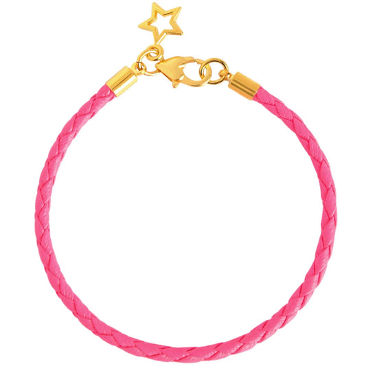 PLAITED STACKLET - PINK Cockatoo