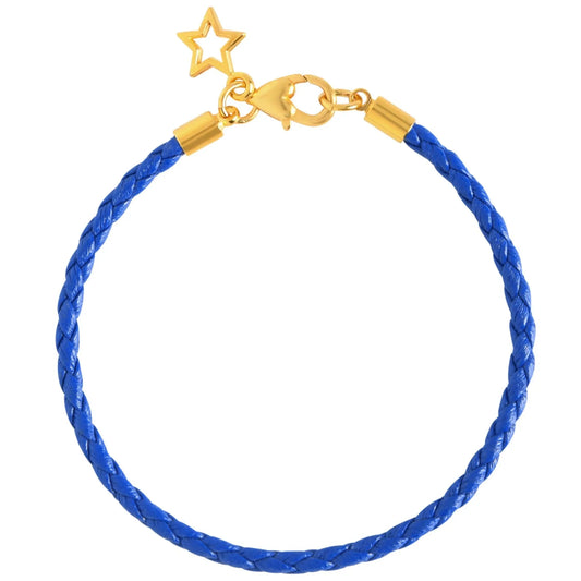 PLAITED STACKLET - BLUE Cockatoo