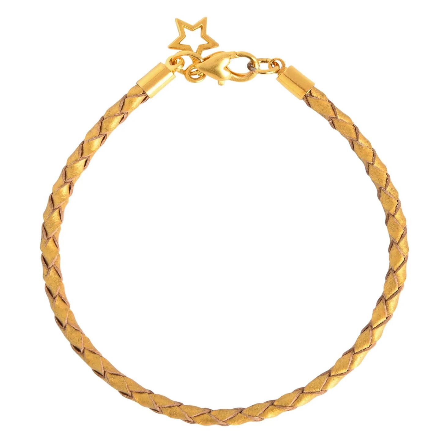 PLAITED STACKLET - GOLD The Style Closet