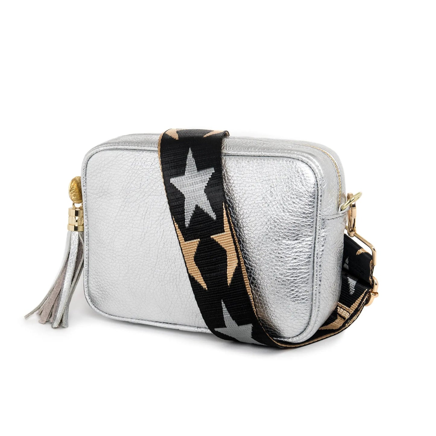Camera Italian Leather Handbag - with additional side zip The Style Closet