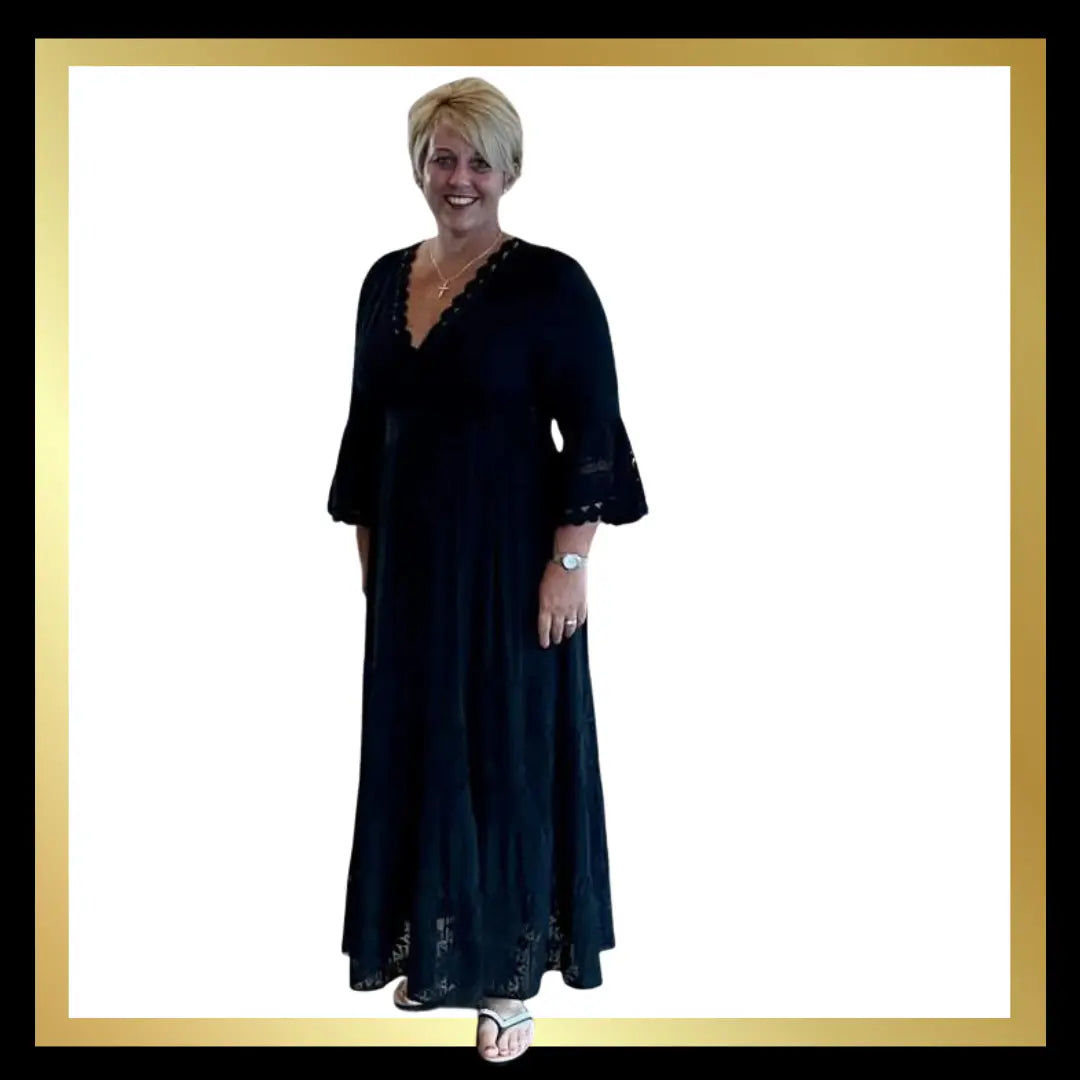 Maxi Lace Dress The Style Closet