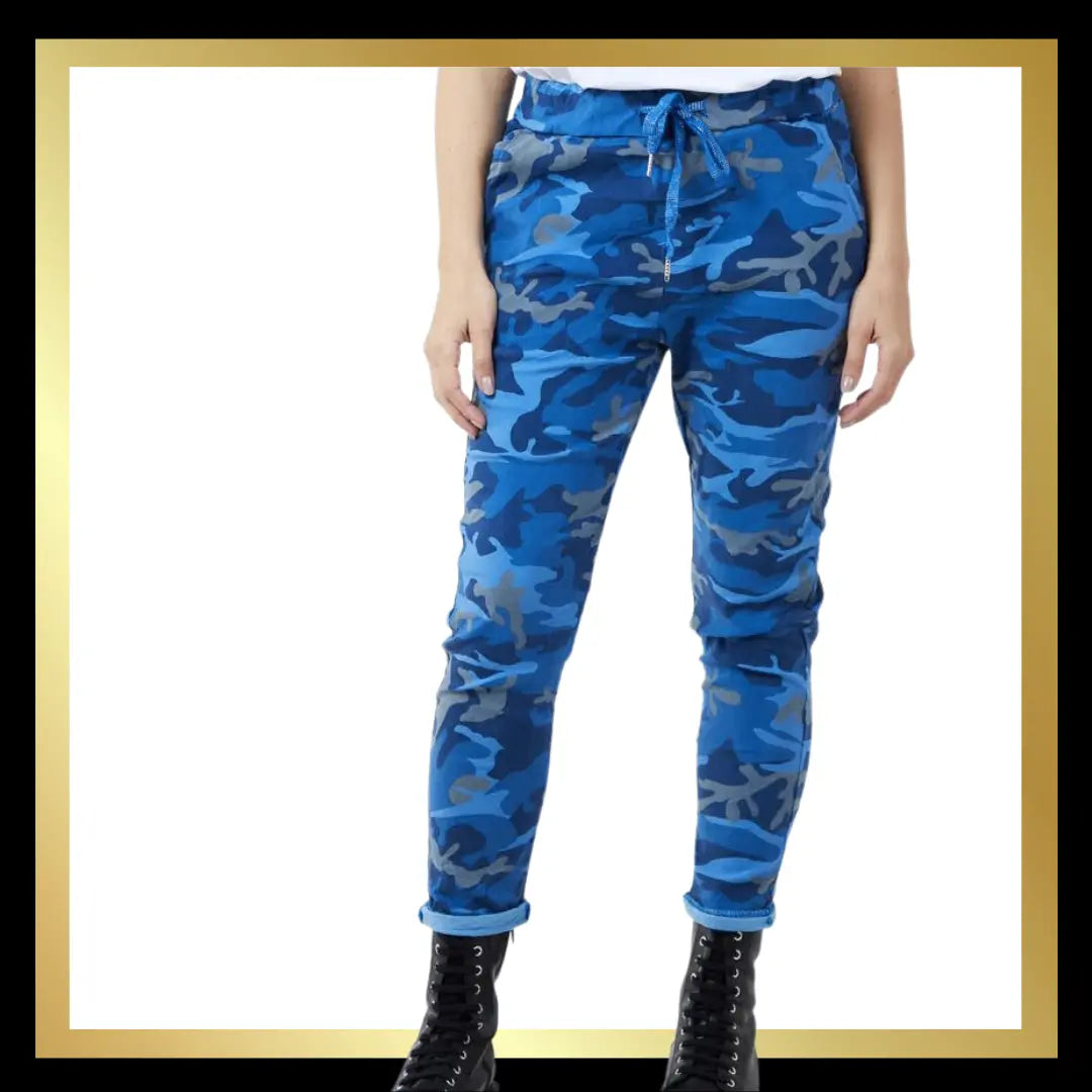 Magic Trousers - Camouflage - Large Fit The Style Closet