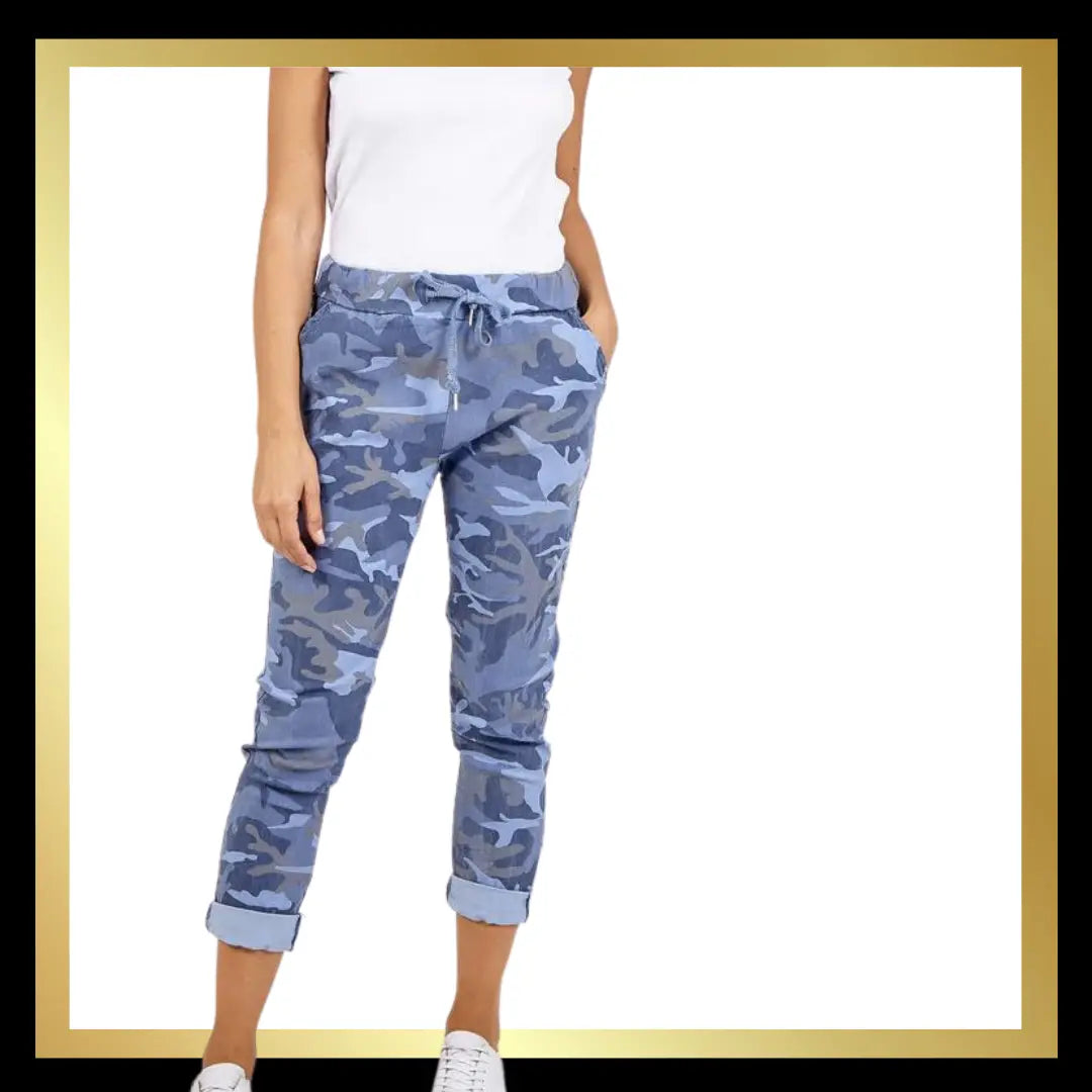Magic Trousers - Camouflage - Standard Fit The Style Closet
