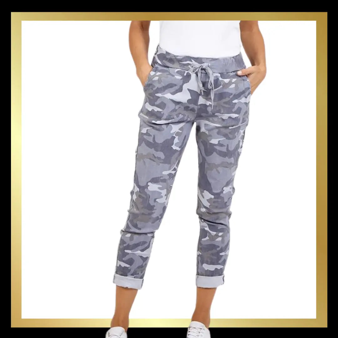 Magic Trousers - Camouflage - Standard Fit The Style Closet