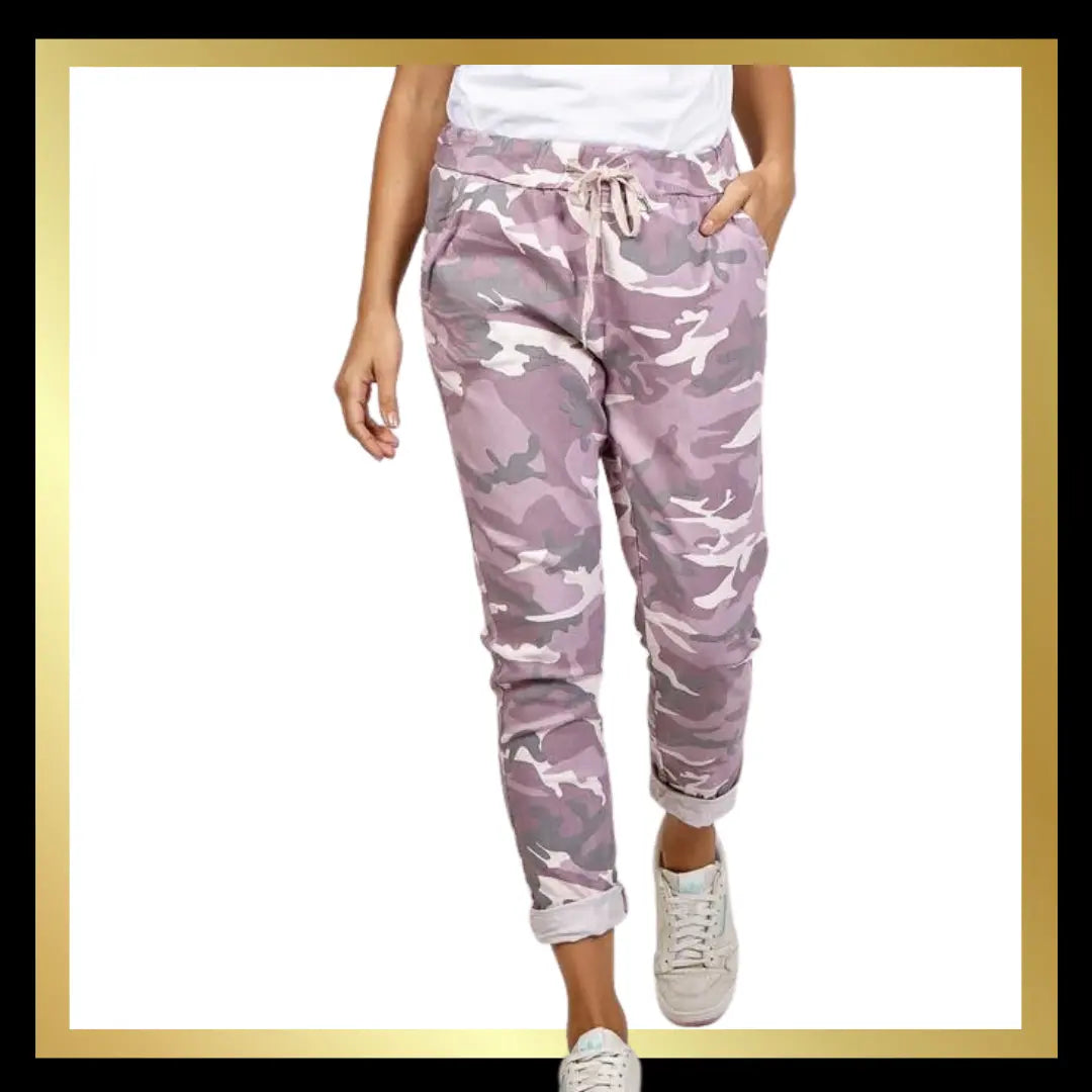 Magic Trousers - Camouflage - Large Fit The Style Closet