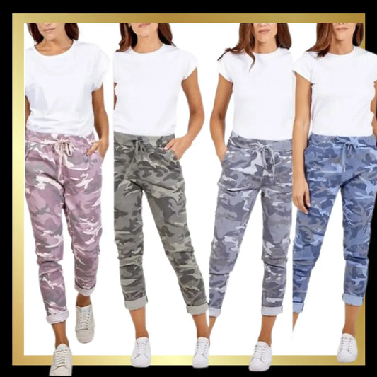 Magic Trousers - Camouflage - Large Fit The Style Closet