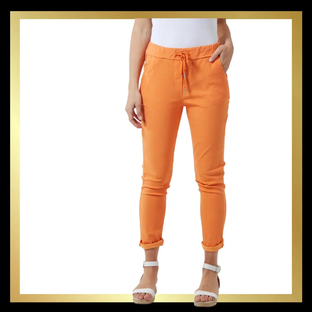 Magic Trousers - Block Colour - Standard Fit The Style Closet