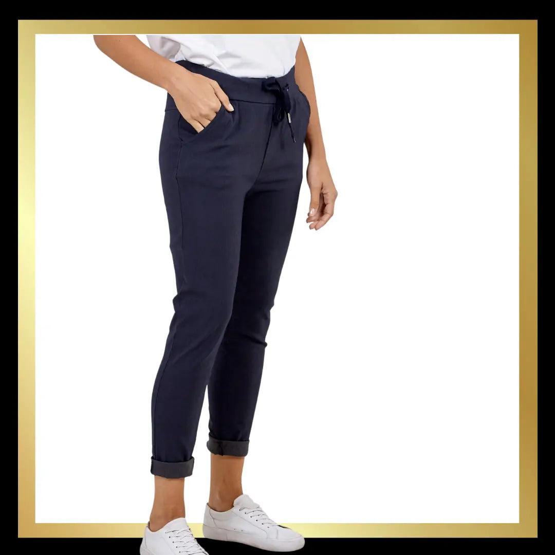 Magic Trousers - Block Colour - Standard Fit The Style Closet