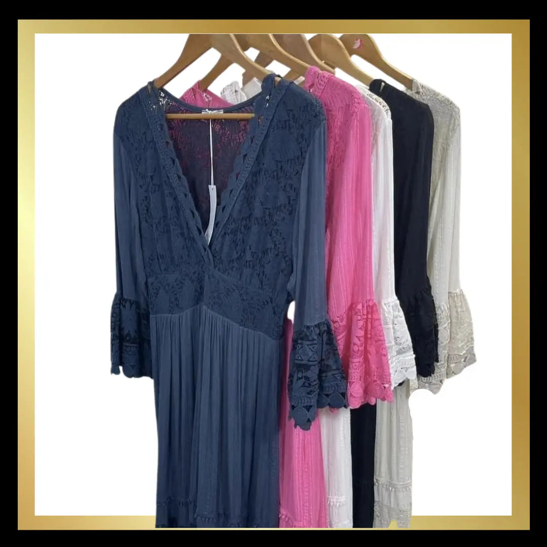 Maxi Lace Dress The Style Closet