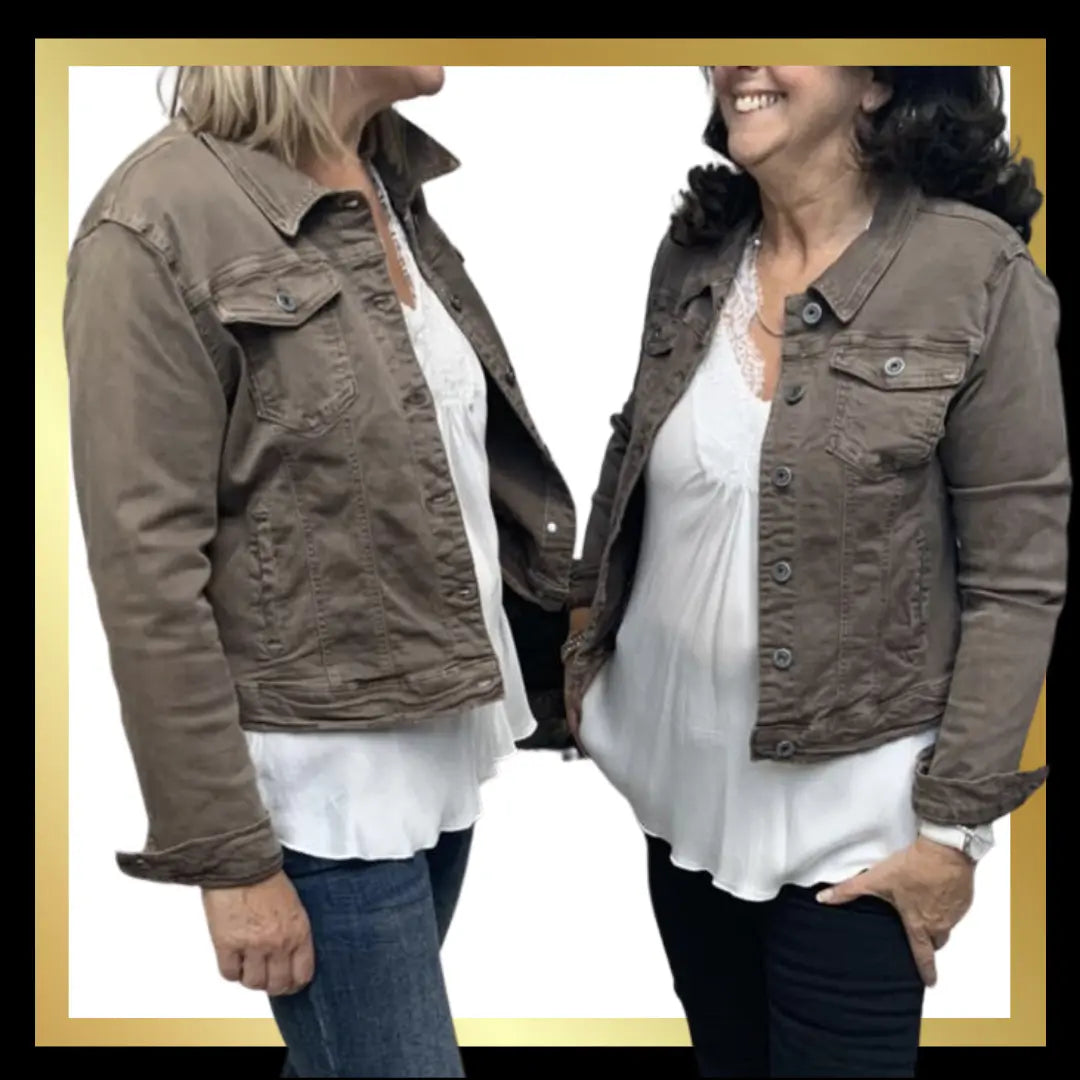 Super Stretchy Denim Jackets The Style Closet