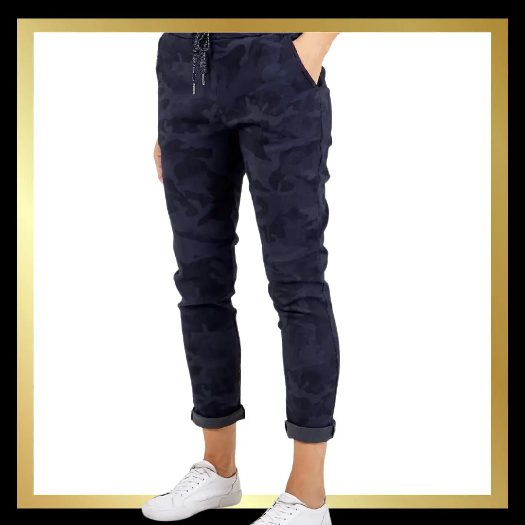 Magic Trousers - Camouflage - Large Fit The Style Closet