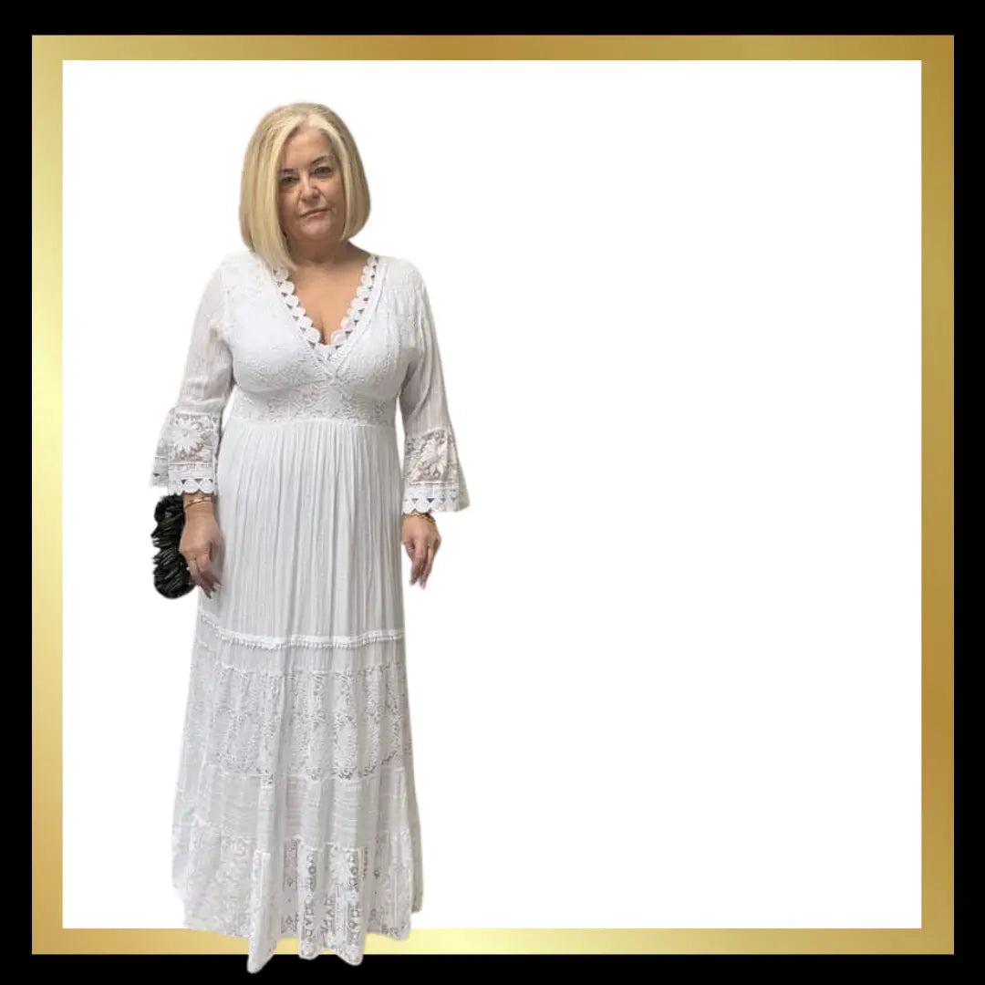 Maxi Lace Dress The Style Closet