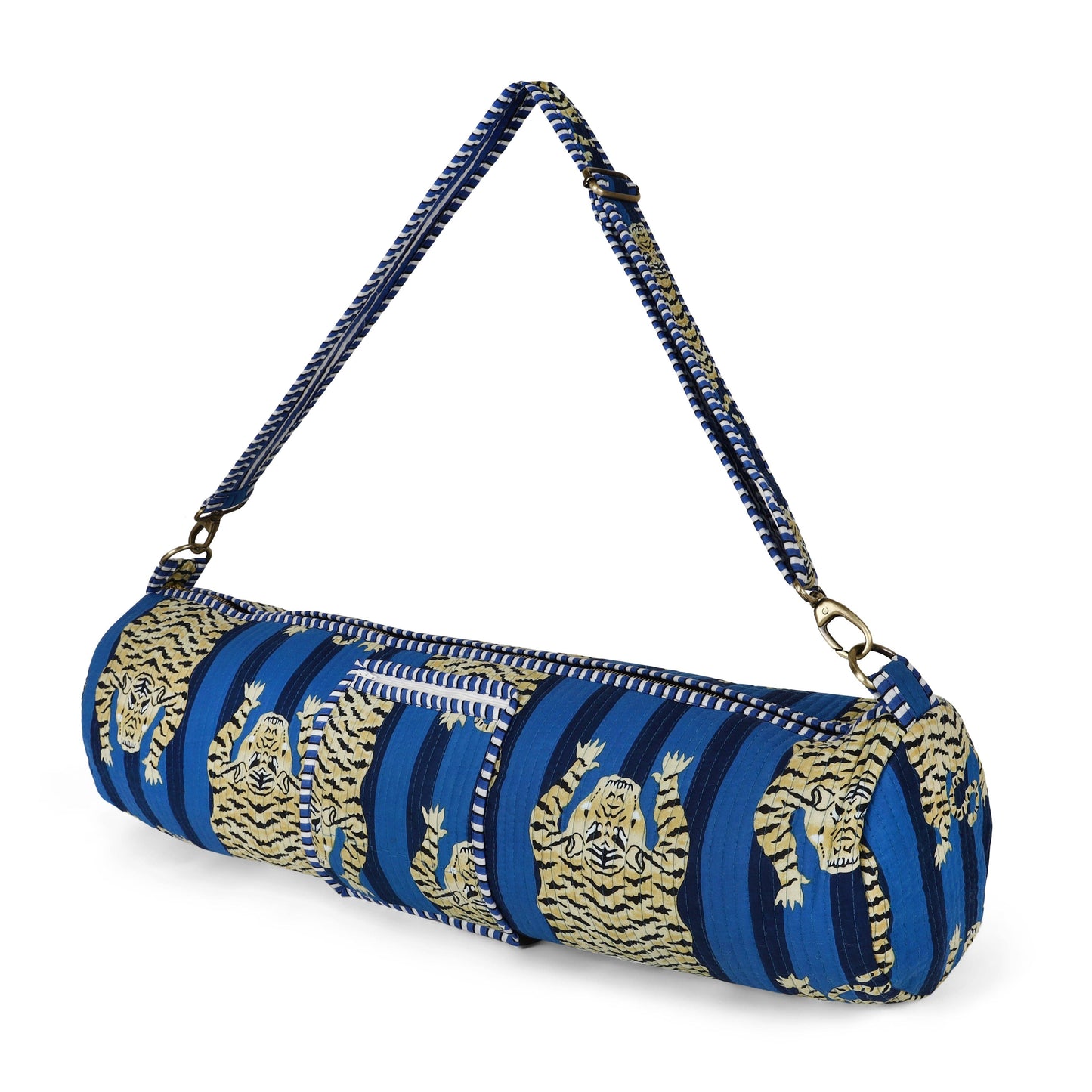 The Tibetan Tiger Yoga Bag: Blue