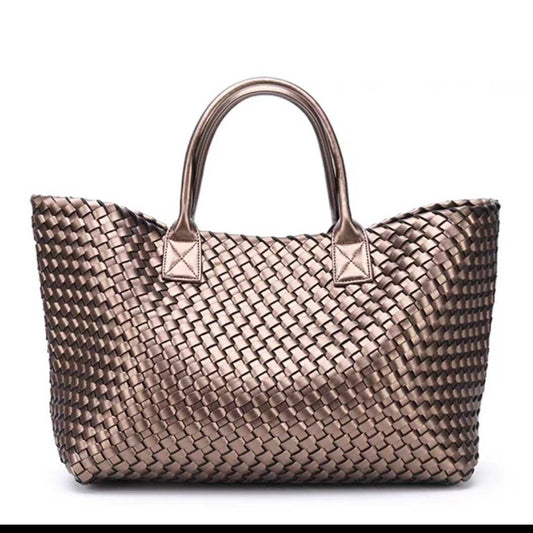 Woven Tote Bag x 4 Colours