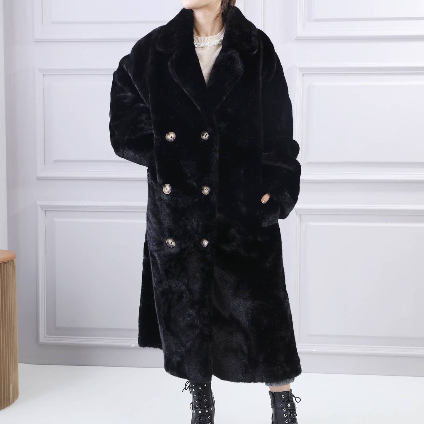 The Luxe Heritage Faux Fur Coat