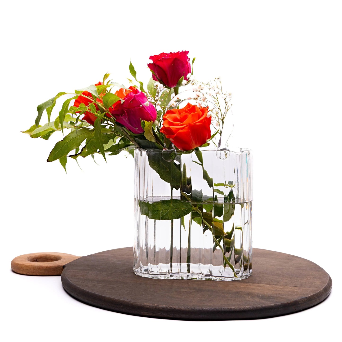 Large Handbag Vase: Clear: Small The Style Closet