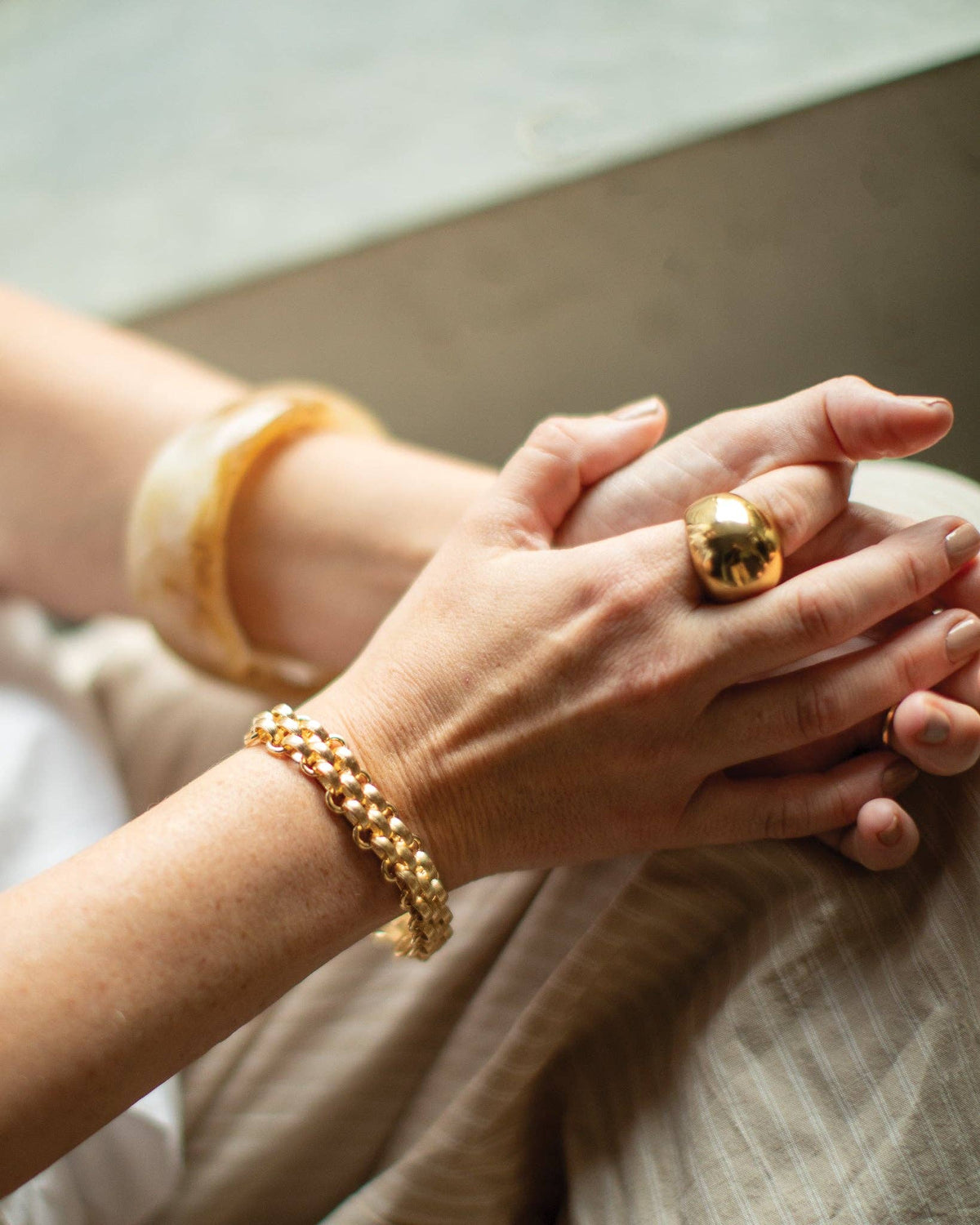 Seasalter Ring: Gold