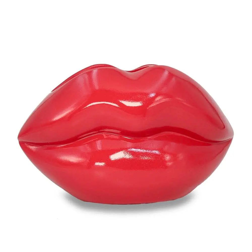 Red Lip Planter The Style Closet
