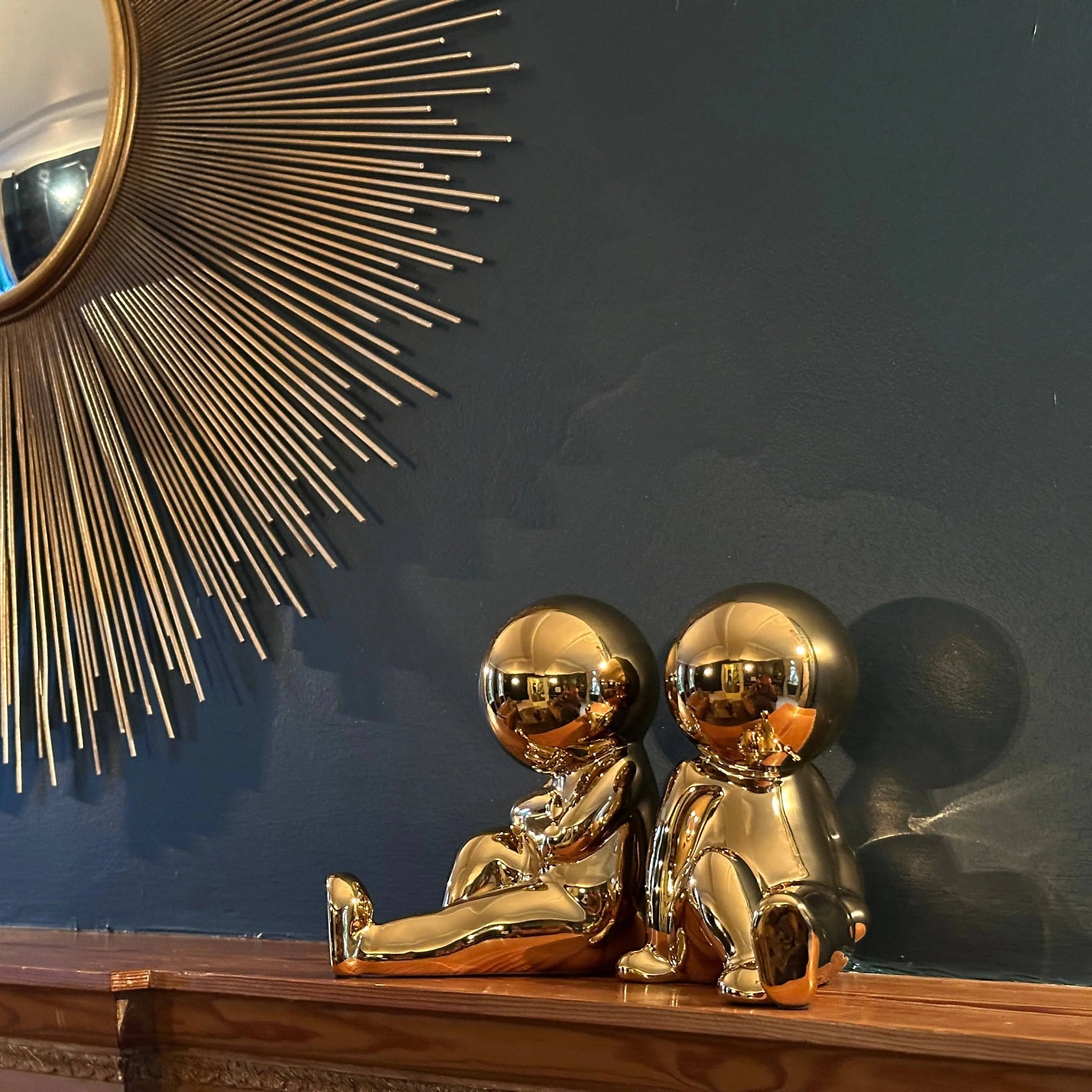 Jelly Babies Bookends - Gold The Style Closet