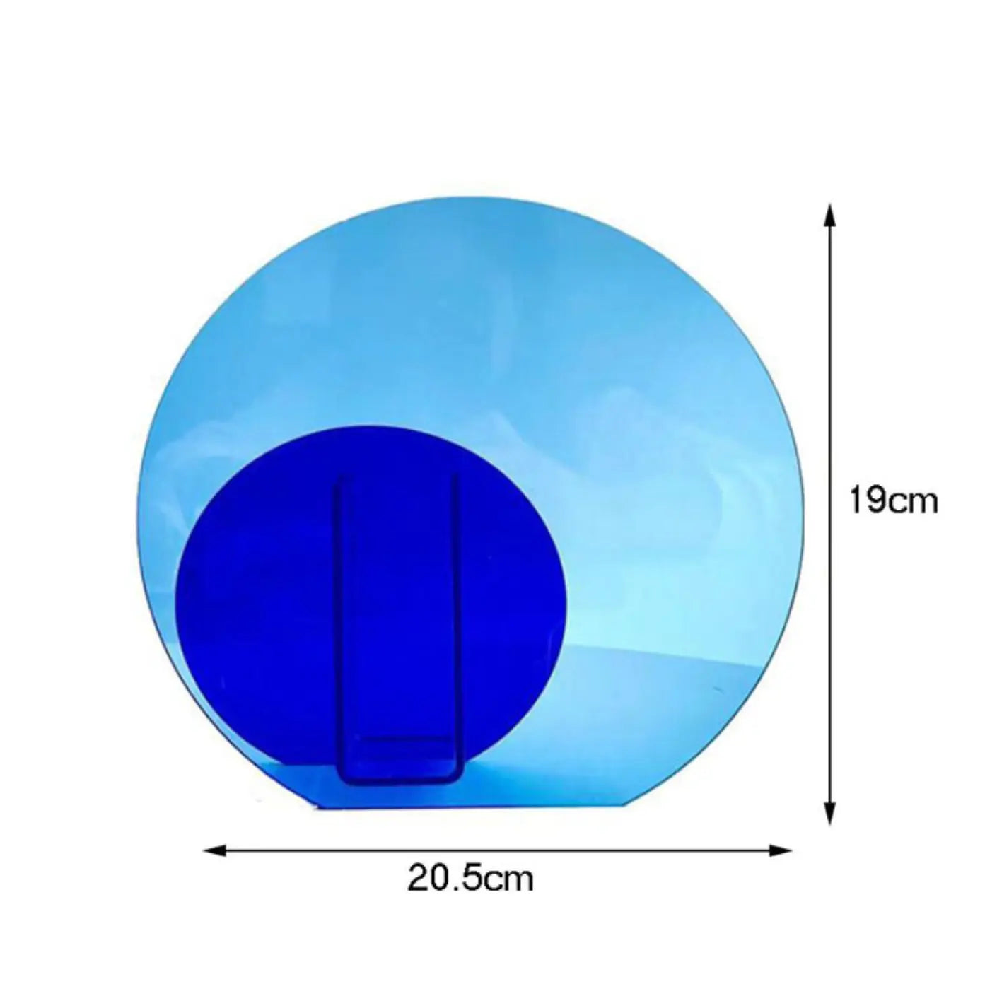 Blue Acrylic Vases | Modern Decorative Flower Vase The Style Closet