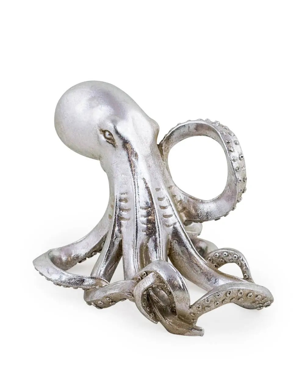 Silver Octopus Wine Bottle Holder The Style Closet