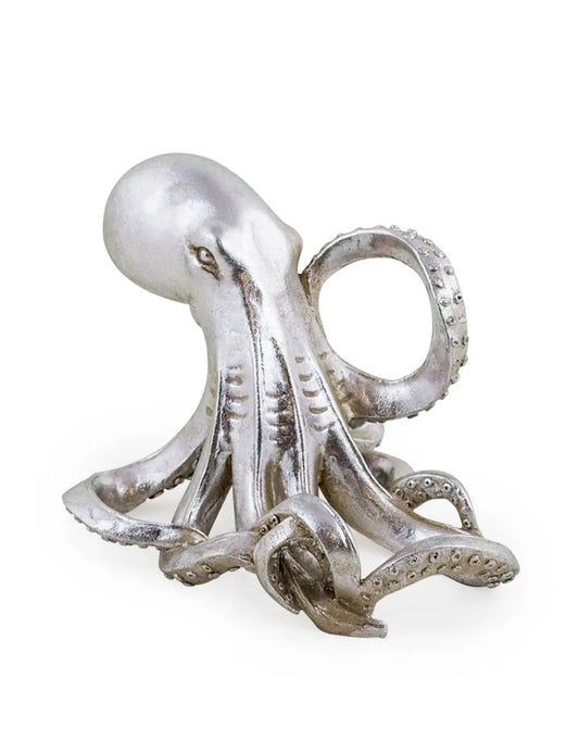 Silver Octopus Wine Bottle Holder The Style Closet