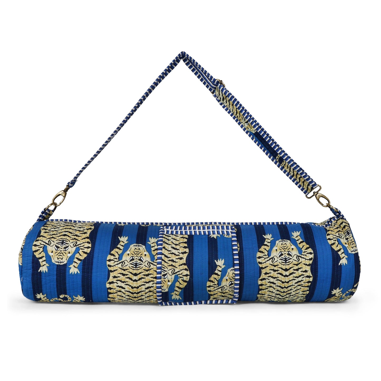 The Tibetan Tiger Yoga Bag: Blue