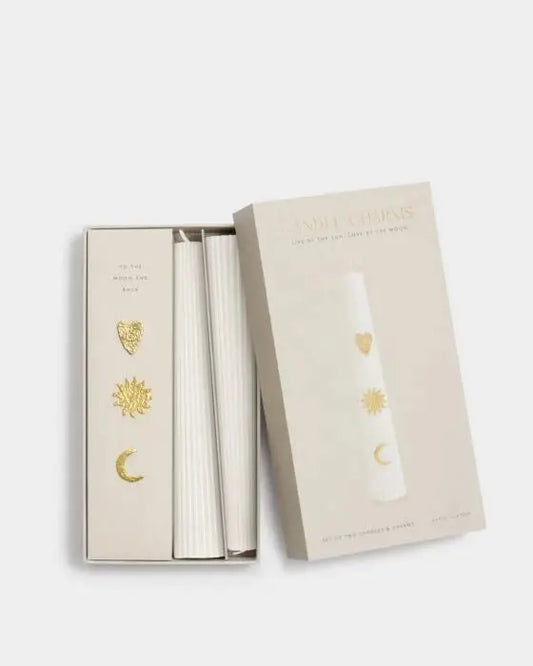 Moon & Stars Candle & Charms Gift Set The Style Closet